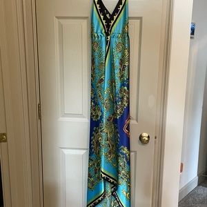 Silk handkerchief dress EUC